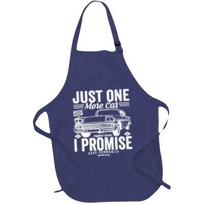 Just One More Car I Promise Funny Present For Car Apron