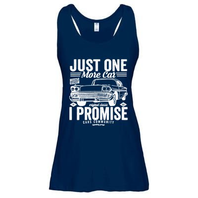 Just One More Car I Promise Funny Present For Car Ladies Essential Flowy Tank