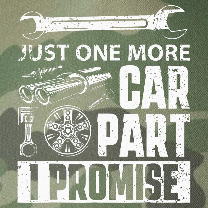 Just one more Car Part I Promise Mechanic Enthusiast Gear Legacy Tie Dye Trucker Hat