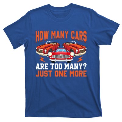 Just One More Car Vintage Classic Car Lovers Dad Grandpa Fun Cute Gift T-Shirt