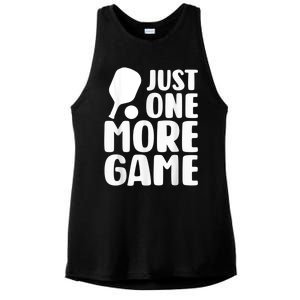 Just One More Game Ladies PosiCharge Tri-Blend Wicking Tank