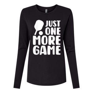 Just One More Game Womens Cotton Relaxed Long Sleeve T-Shirt