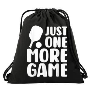 Just One More Game Drawstring Bag