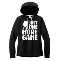 Just One More Game Women's Fleece Hoodie