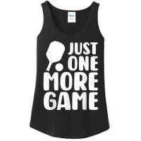 Just One More Game Ladies Essential Tank