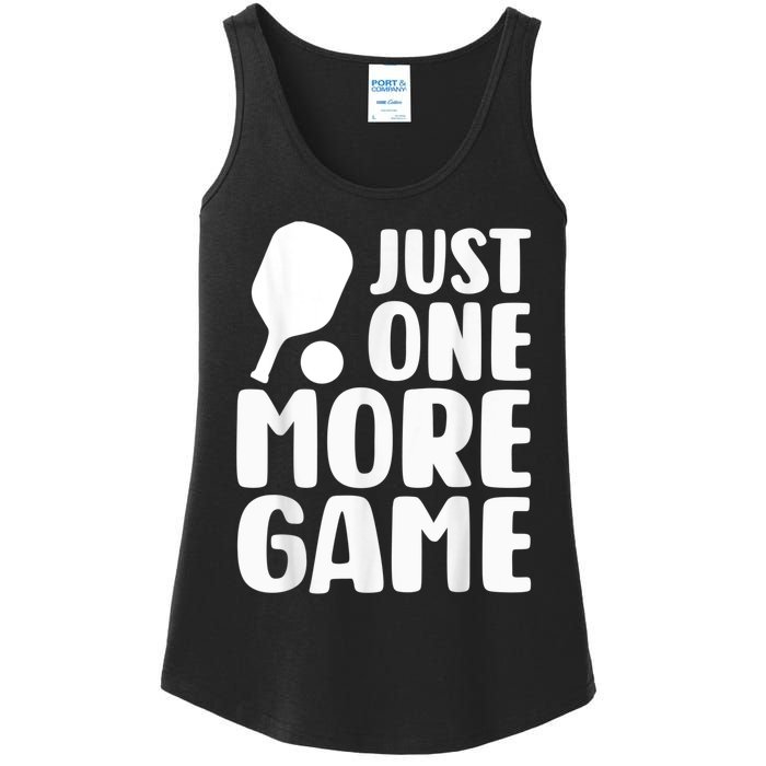 Just One More Game Ladies Essential Tank