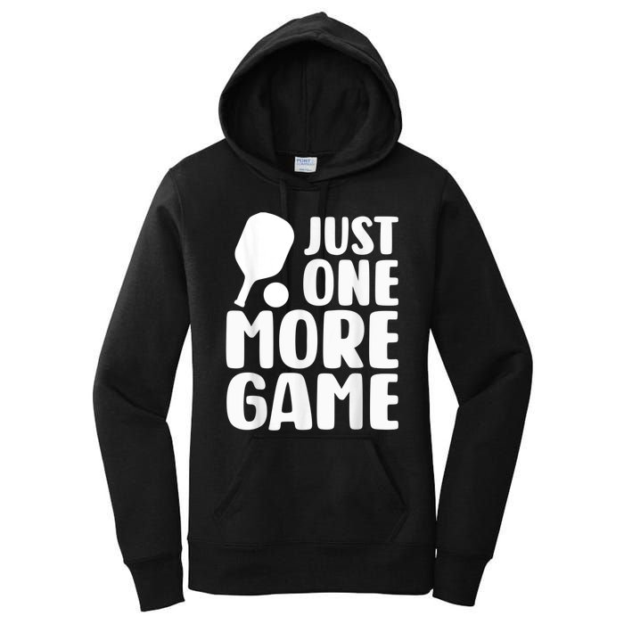 Just One More Game Women's Pullover Hoodie