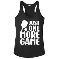 Just One More Game Ladies PosiCharge Competitor Racerback Tank