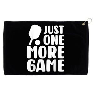 Just One More Game Grommeted Golf Towel