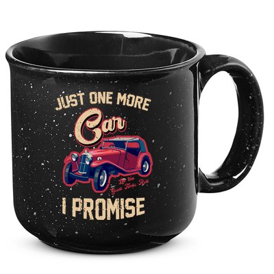Just One More Car I Promise Vintage Classic Old Cars 15oz Campfire Ceramic Mug