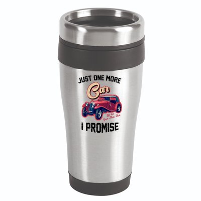 Just One More Car I Promise Vintage Classic Old Cars 16oz Travel Tumbler