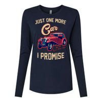 Just One More Car I Promise Vintage Classic Old Cars Womens Cotton Relaxed Long Sleeve T-Shirt