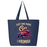 Just One More Car I Promise Vintage Classic Old Cars 25L Jumbo Tote