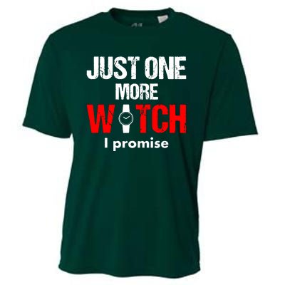 Just One More Watch I Promise Cooling Performance Crew T-Shirt