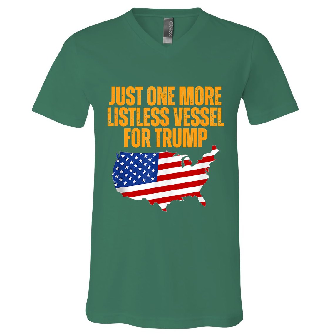 Just One More Listless Vessel For Trump V-Neck T-Shirt