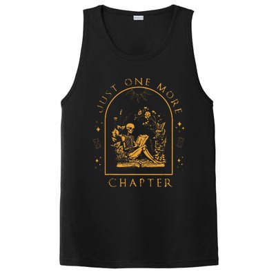 Just One More Chapter Skeleton Reading PosiCharge Competitor Tank