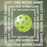 Just One More Game Square | Fun Pickleball Legacy Tie Dye Trucker Hat
