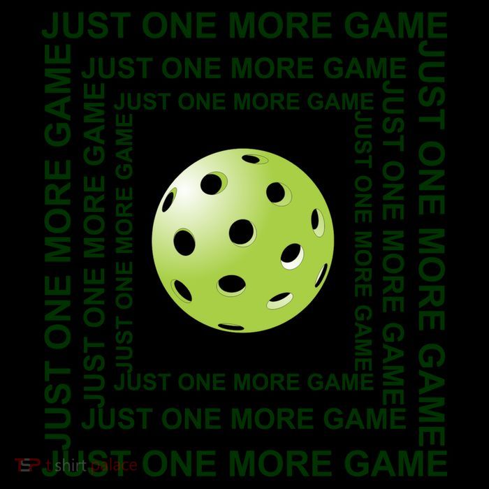 Just One More Game Square | Fun Pickleball Mug