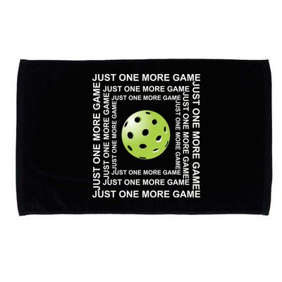 Just One More Game Square | Fun Pickleball Microfiber Hand Towel