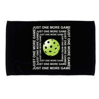 Just One More Game Square | Fun Pickleball Microfiber Hand Towel