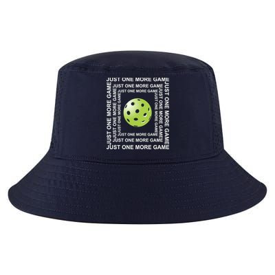 Just One More Game Square | Fun Pickleball Cool Comfort Performance Bucket Hat