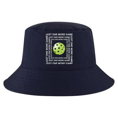 Just One More Game Square | Fun Pickleball Cool Comfort Performance Bucket Hat