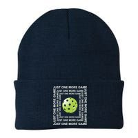 Just One More Game Square | Fun Pickleball Beanie
