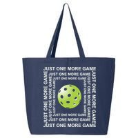Just One More Game Square | Fun Pickleball 25L Jumbo Tote