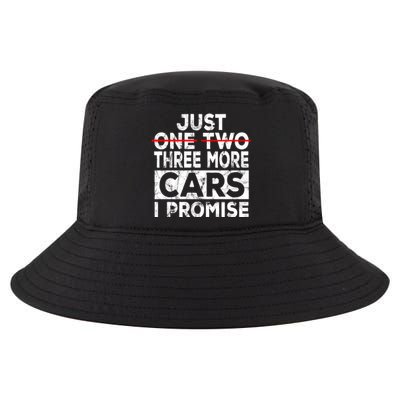 Just One More Car I Promise Mechanic Gift Car Lover Garage Meaningful Gift Cool Comfort Performance Bucket Hat