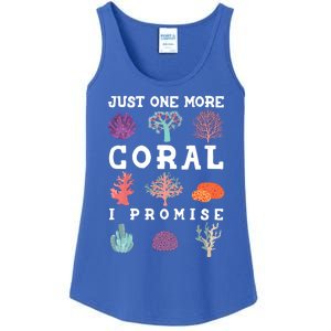 Just One More Coral I Promise Aquarium Fish Tank Coral Reefs Gift Ladies Essential Tank