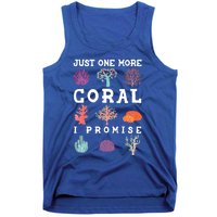 Just One More Coral I Promise Aquarium Fish Tank Coral Reefs Gift Tank Top