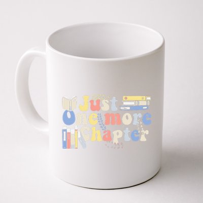 Just One More Chapter Funny Book Lover Coffee Mug