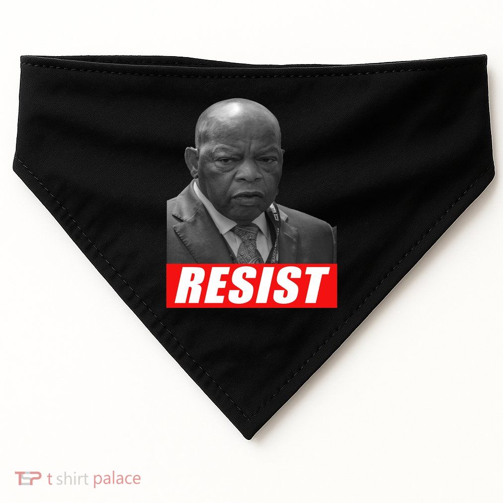 Jon Lewis Resist USA-Made Doggie Bandana