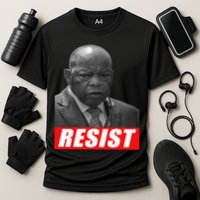 Jon Lewis Resist Cooling Performance Crew T-Shirt