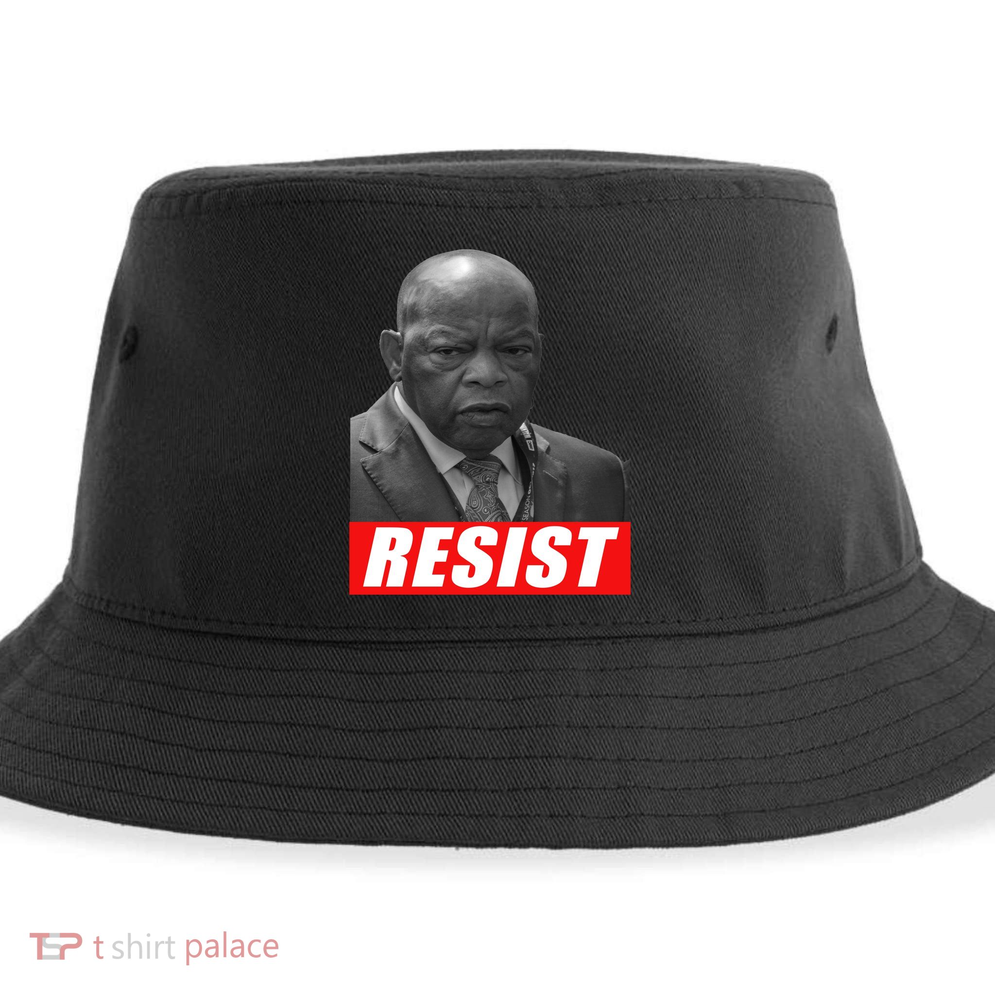 Jon Lewis Resist Sustainable Bucket Hat