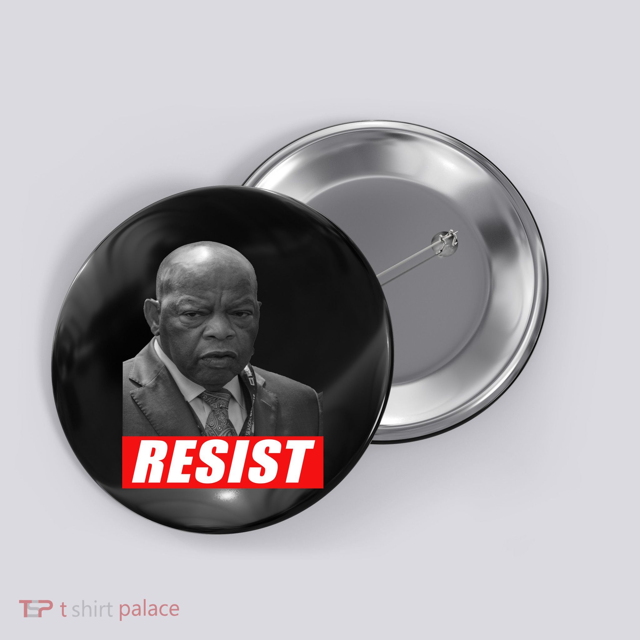 Jon Lewis Resist Button