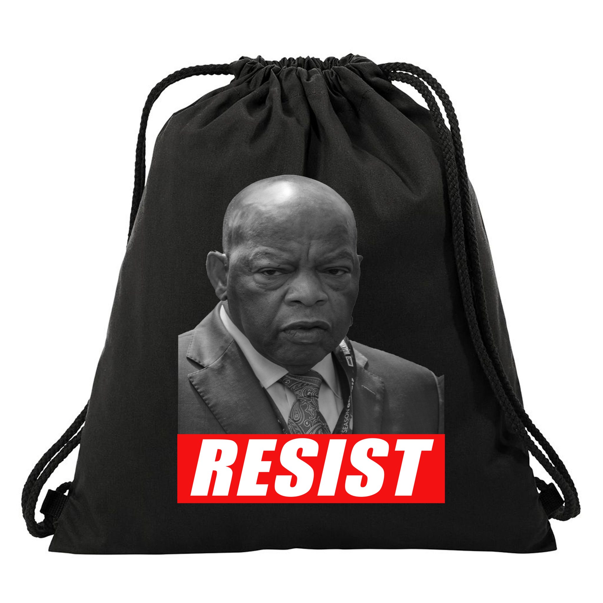 Jon Lewis Resist Drawstring Bag