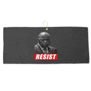 Jon Lewis Resist Large Microfiber Waffle Golf Towel