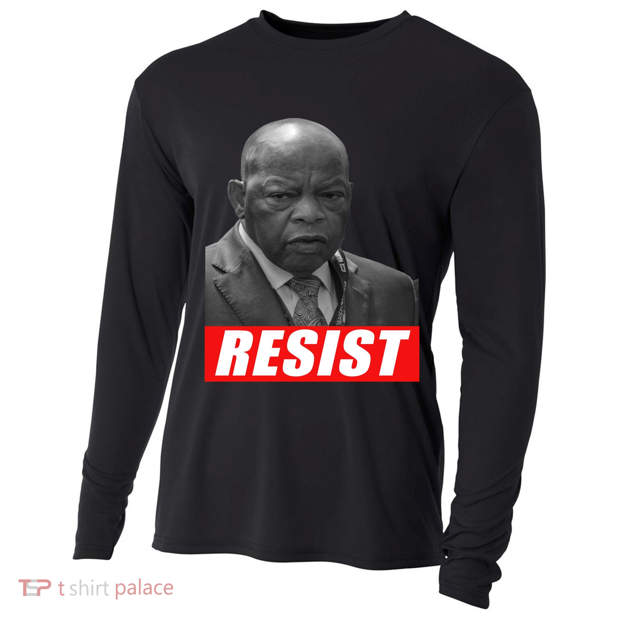 Jon Lewis Resist Cooling Performance Long Sleeve Crew