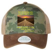 Julian Of Norwich All Shall Be Well Christian Heaven Hope Legacy Tie Dye Trucker Hat