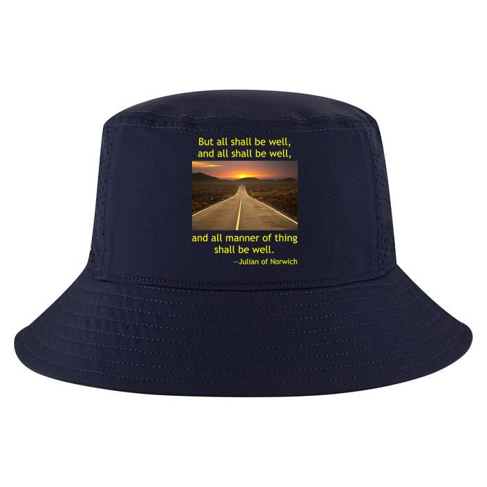 Julian Of Norwich All Shall Be Well Christian Heaven Hope Cool Comfort Performance Bucket Hat