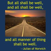 Julian Of Norwich All Shall Be Well Christian Heaven Hope Bucket Hat