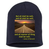 Julian Of Norwich All Shall Be Well Christian Heaven Hope Short Acrylic Beanie