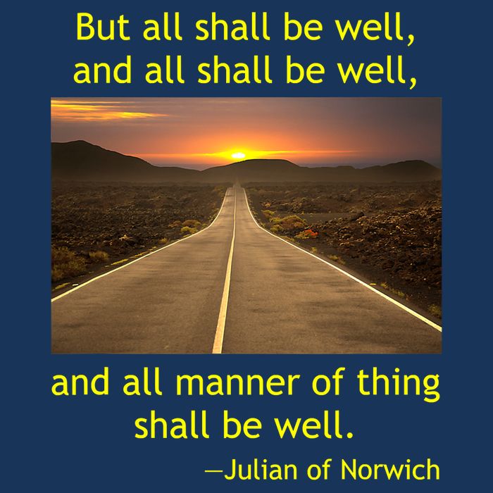 Julian Of Norwich All Shall Be Well Christian Heaven Hope Short Acrylic Beanie