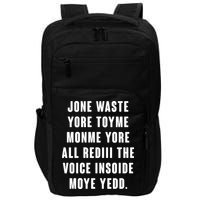 Jone Waste Yore Toye Monme Meme Impact Tech Backpack