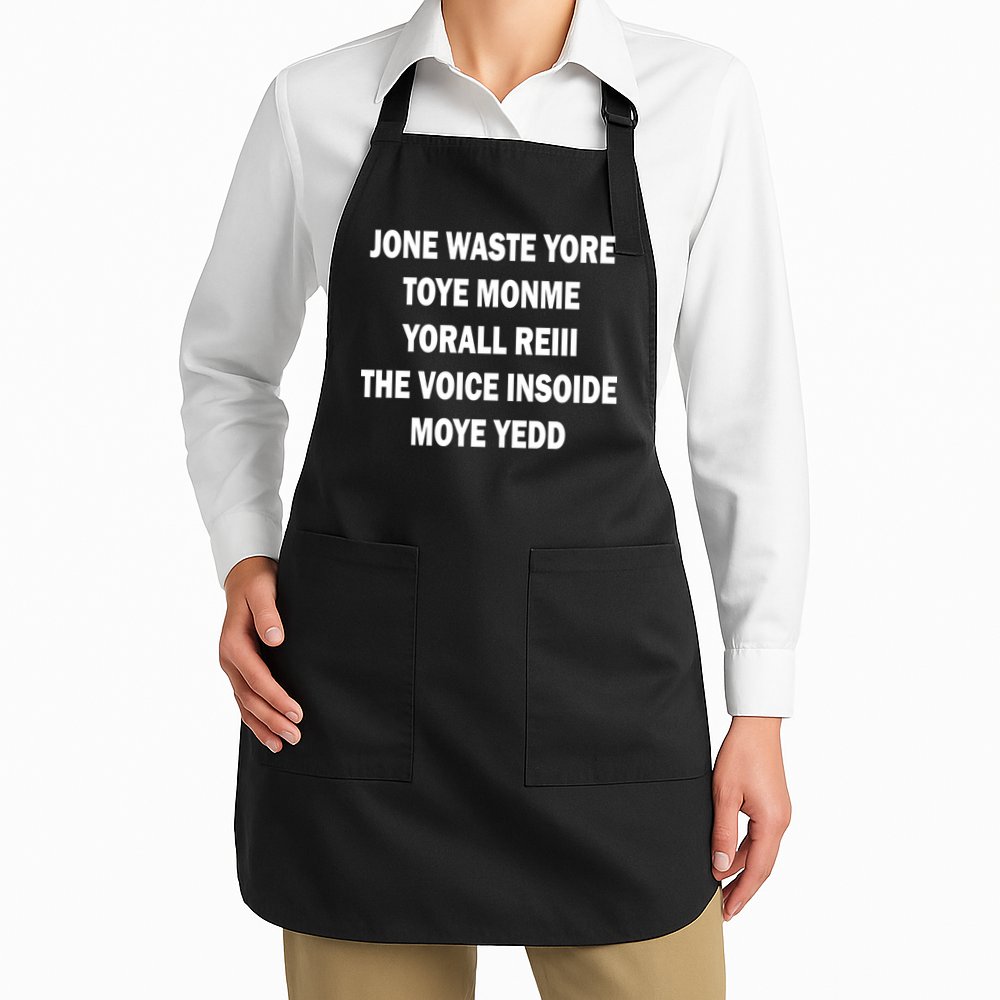 Jone Waste Yore Toye Monme Yorall RedIII Apron