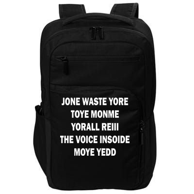 Jone Waste Yore Toye Monme Yorall RedIII Impact Tech Backpack