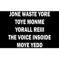 Jone Waste Yore Toye Monme Yorall RedIII Bumper Sticker