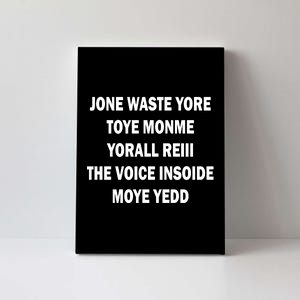 Jone Waste Yore Toye Monme Yorall RedIII Canvas