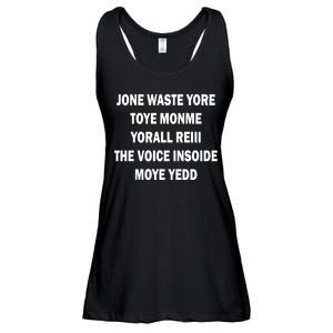 Jone Waste Yore Toye Monme Yorall RedIII Ladies Essential Flowy Tank